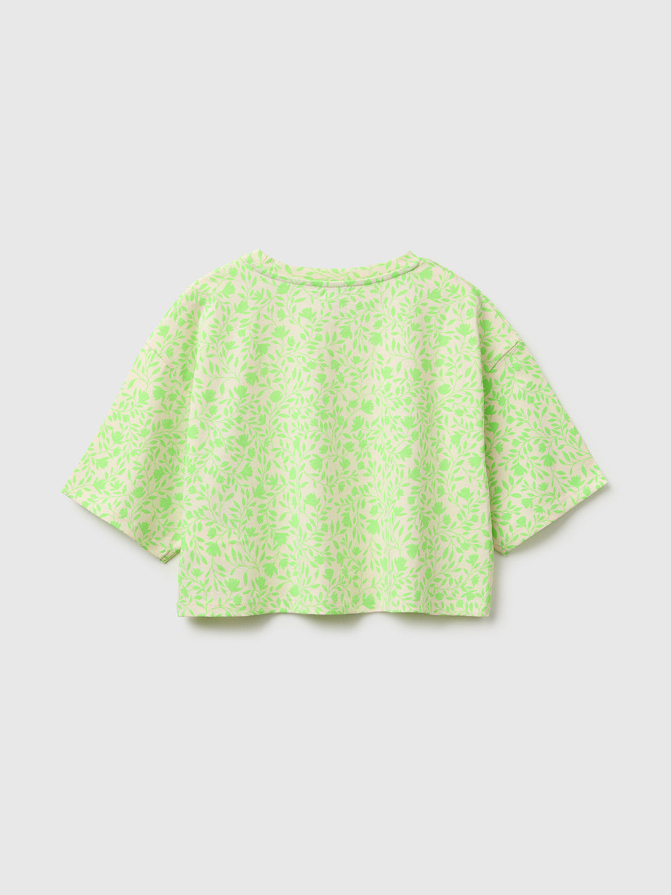 Printed cropped T-shirt - ucb_image_BS