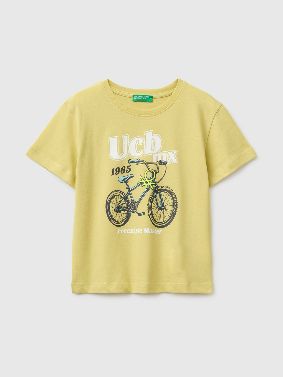 Organic cotton T-shirt with logo print - ucb_image_FS