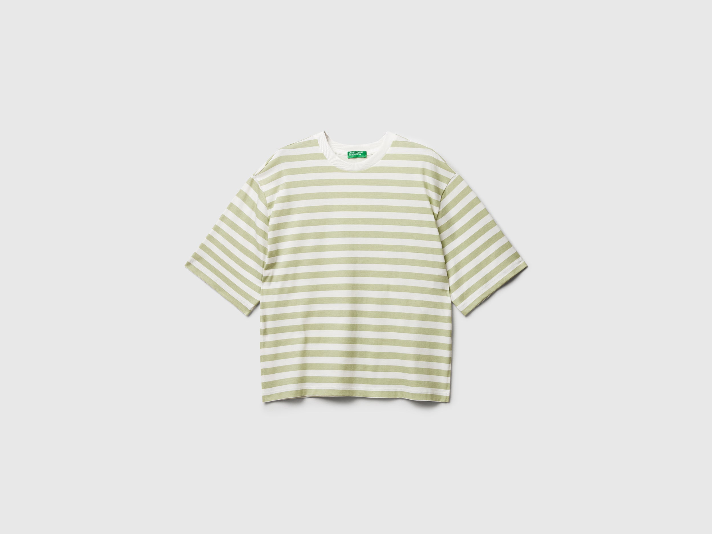T-shirt às riscas over fit - ucb_image_FS