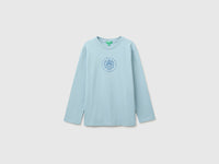 T-shirt com estampa e bordado - ucb_image_FS