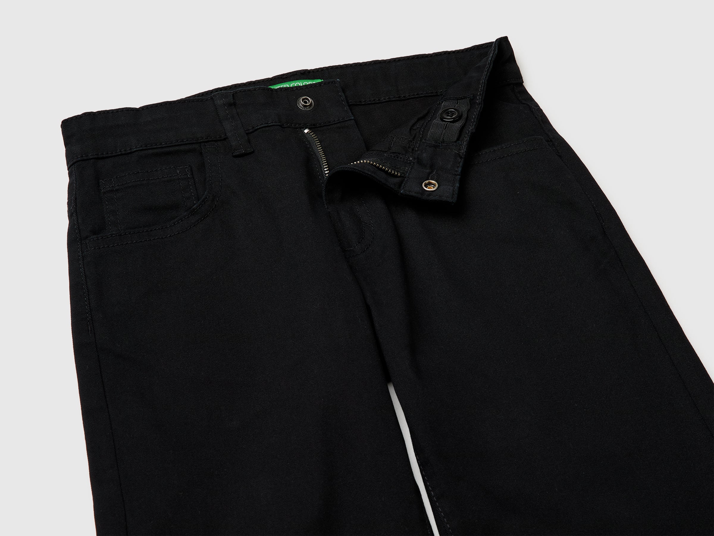 Stretch cotton trousers - ucb_image_DS1