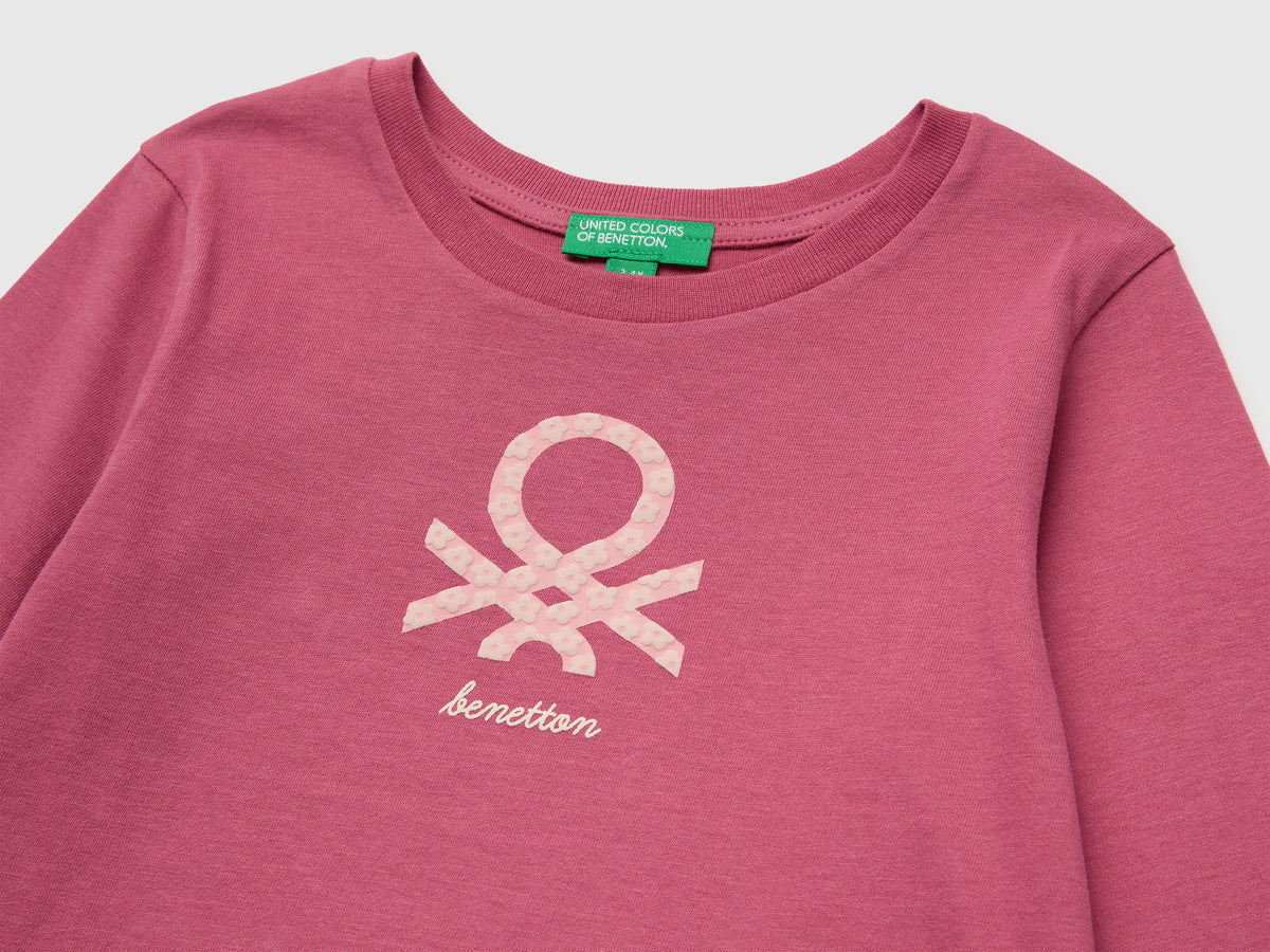 T-shirt com estampa efeito de relevo - ucb_image_DS1