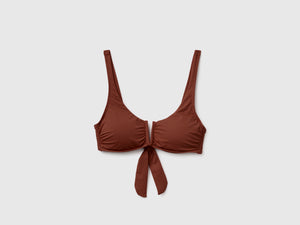 Brassiere mare con motivo a V