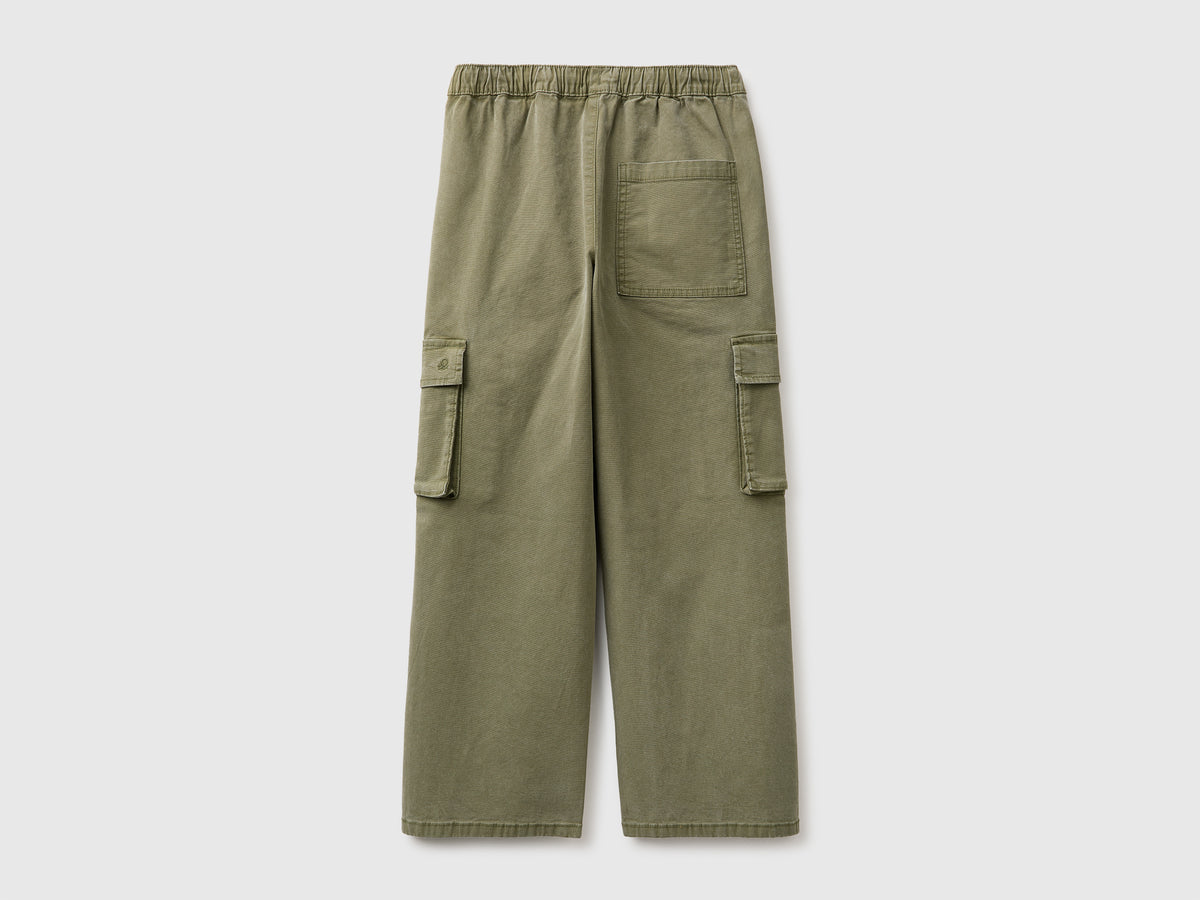 Calças cargo com cordão de ajuste - ucb_image_BS