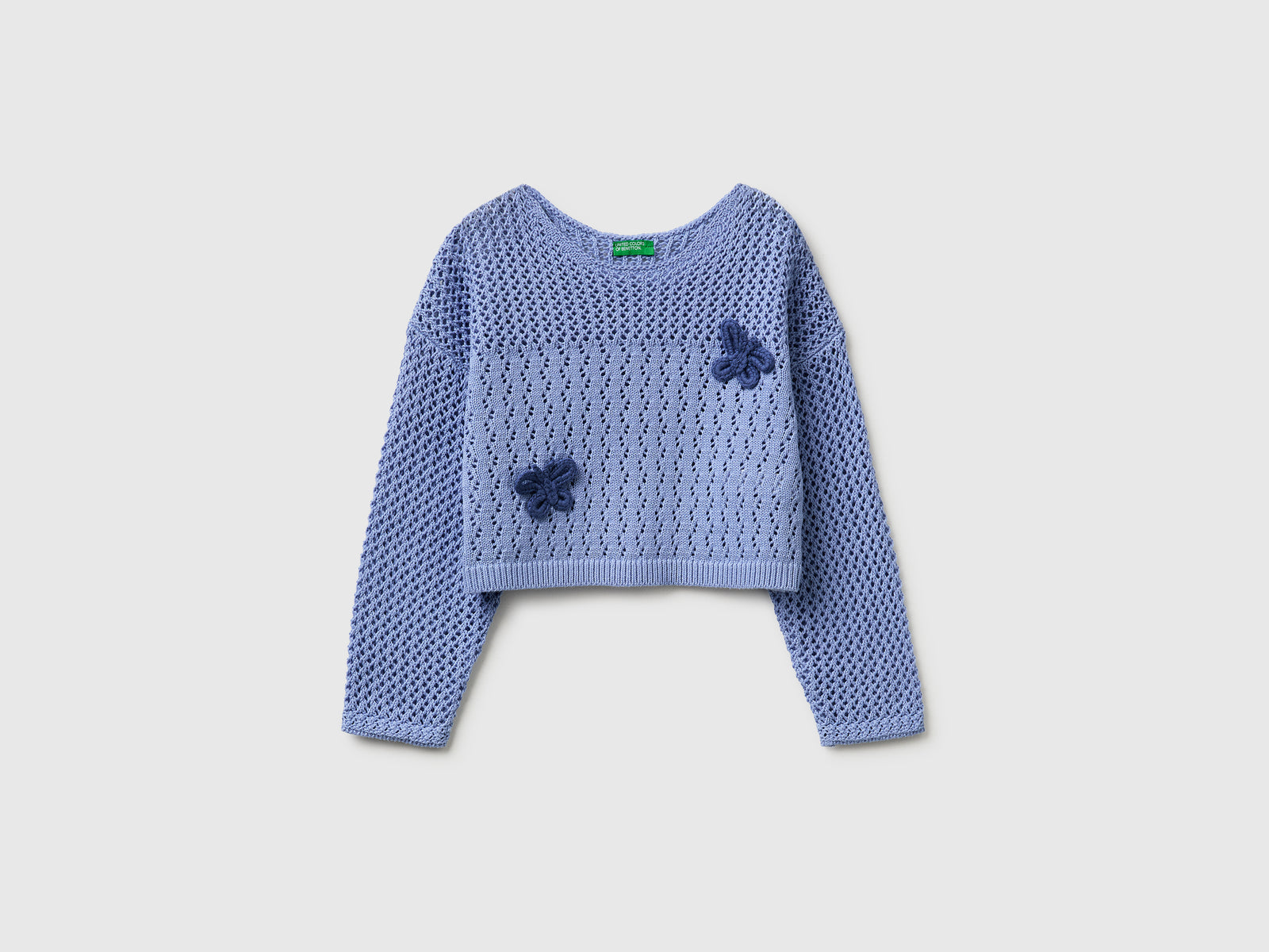 Openwork sweater with butterflies - ucb_image_FS