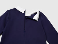 Vestido com colarinho em viscose mista - ucb_image_DS1