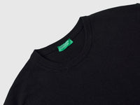 Black sweater in pure Merino wool - ucb_image_DS1