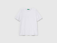T-shirt de gola redonda em algodão flamé - ucb_image_FS