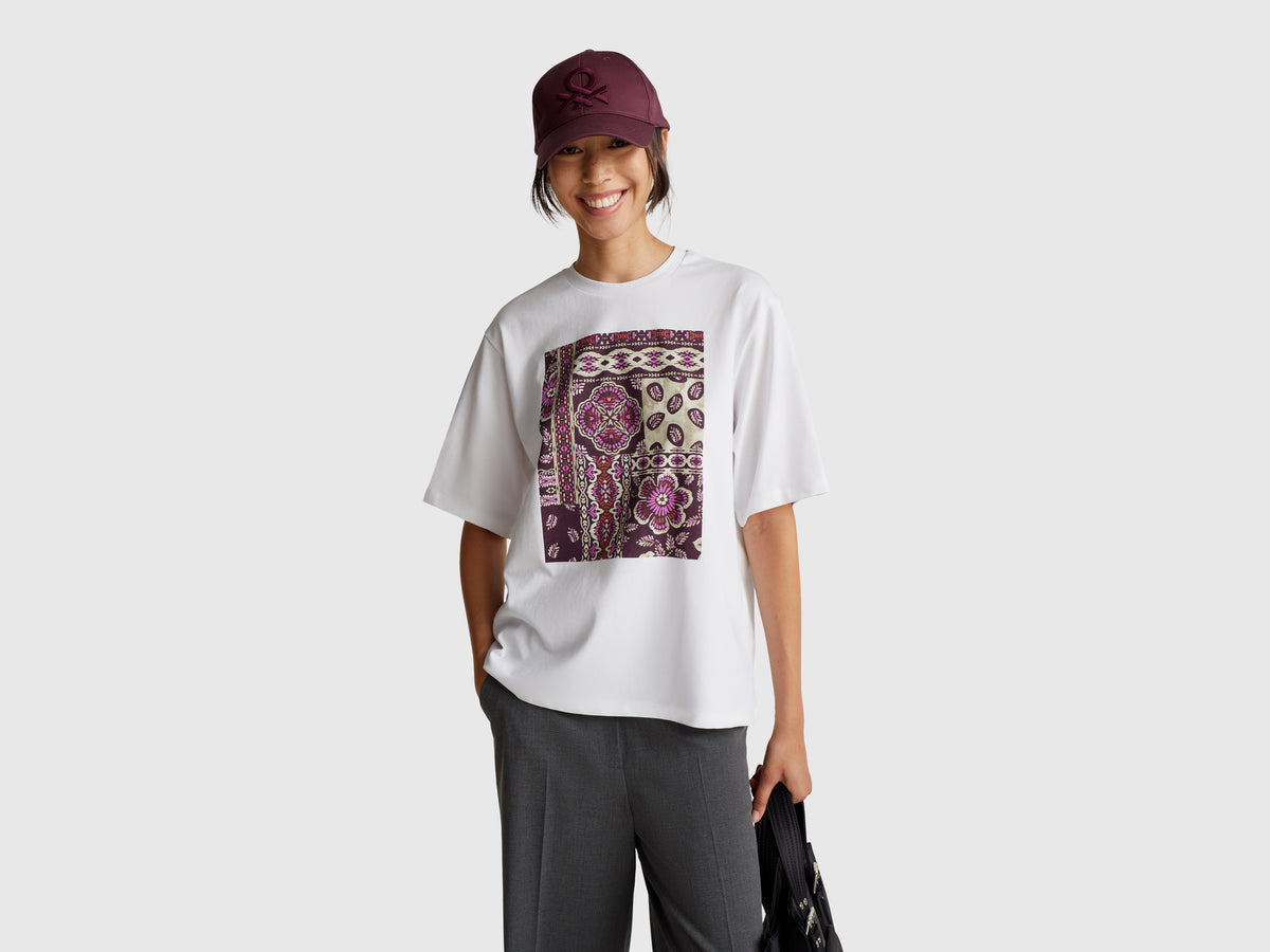 T-shirt com estampa bandana - ucb_image_F