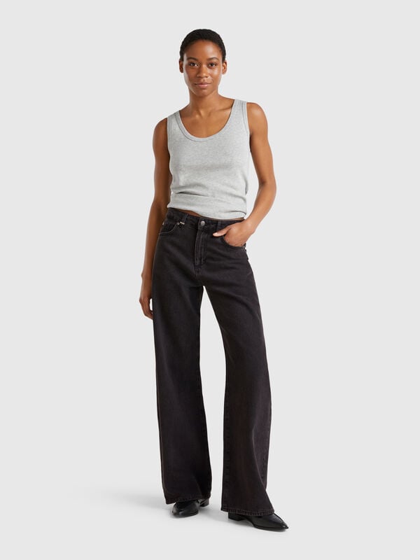 Jeans wide fit Donna