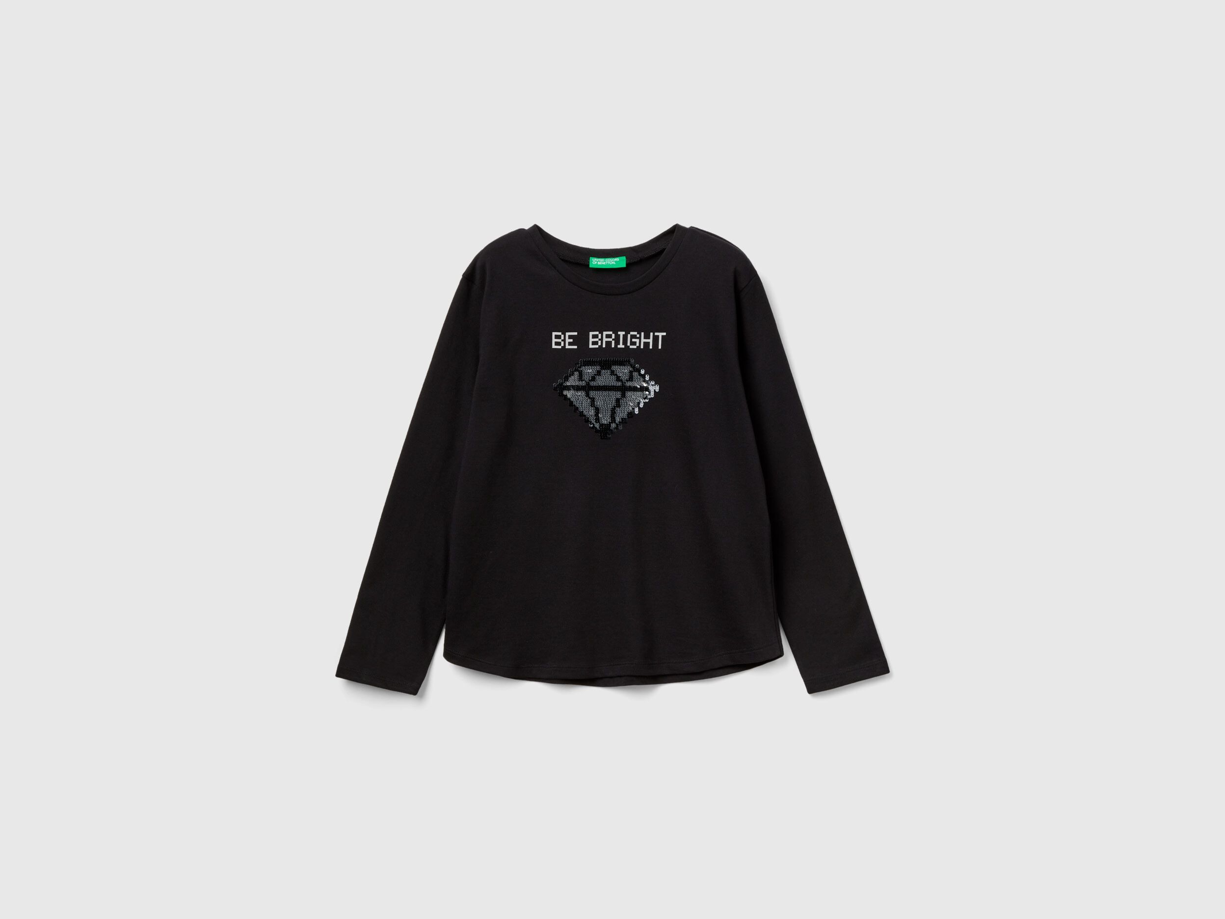 T shirt paillettes sales reversibili bambino