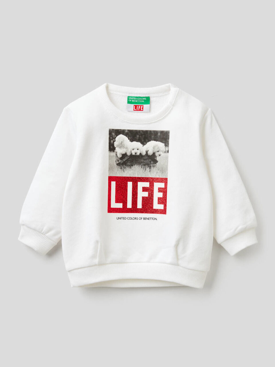Felpa Life in 100% cotone biologico image number 1