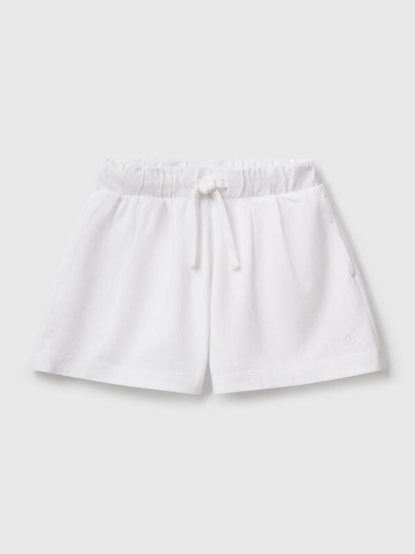 Shorts in puro cotone Bambina