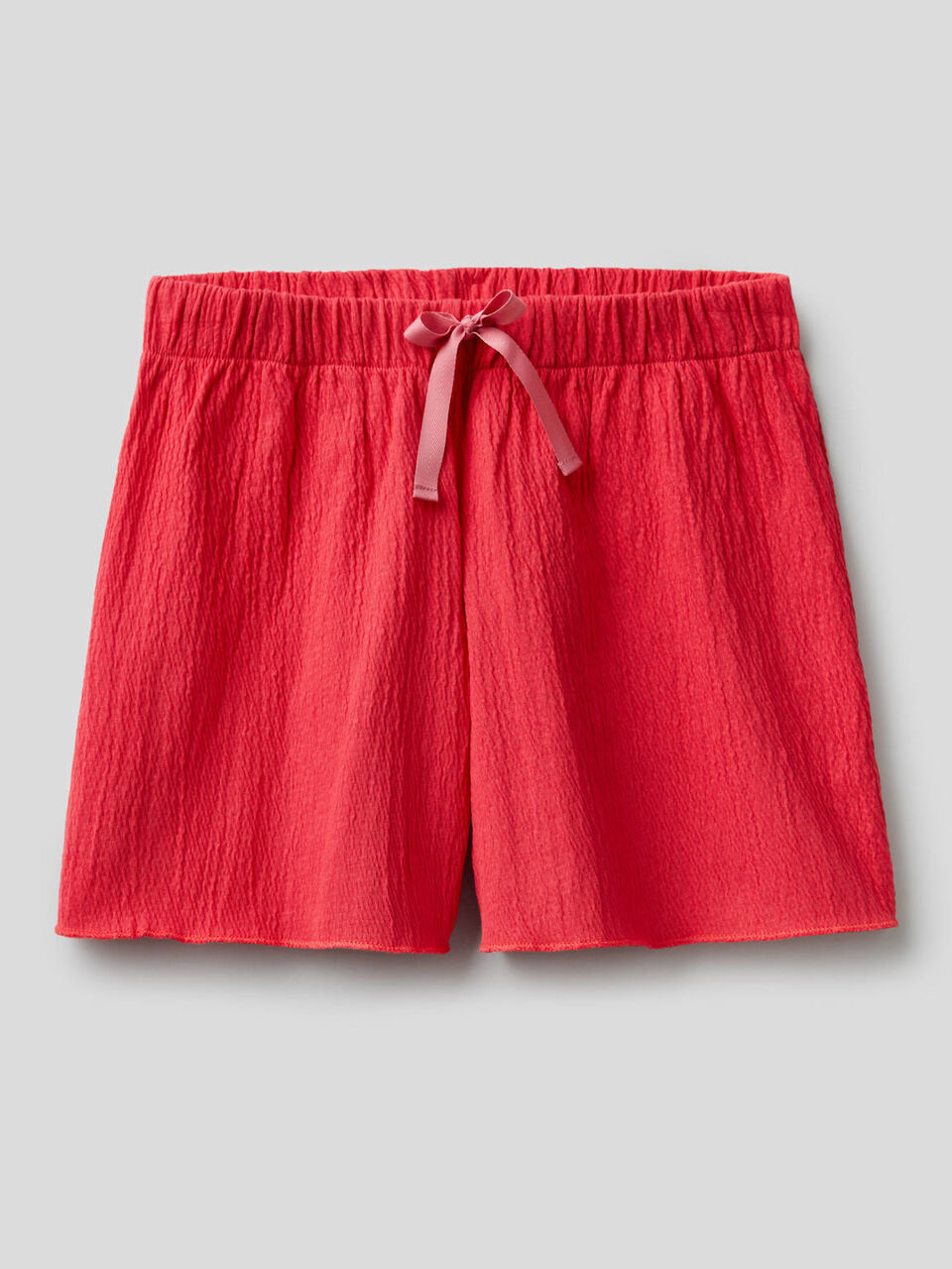 Shorts con effetto increspato image number 1