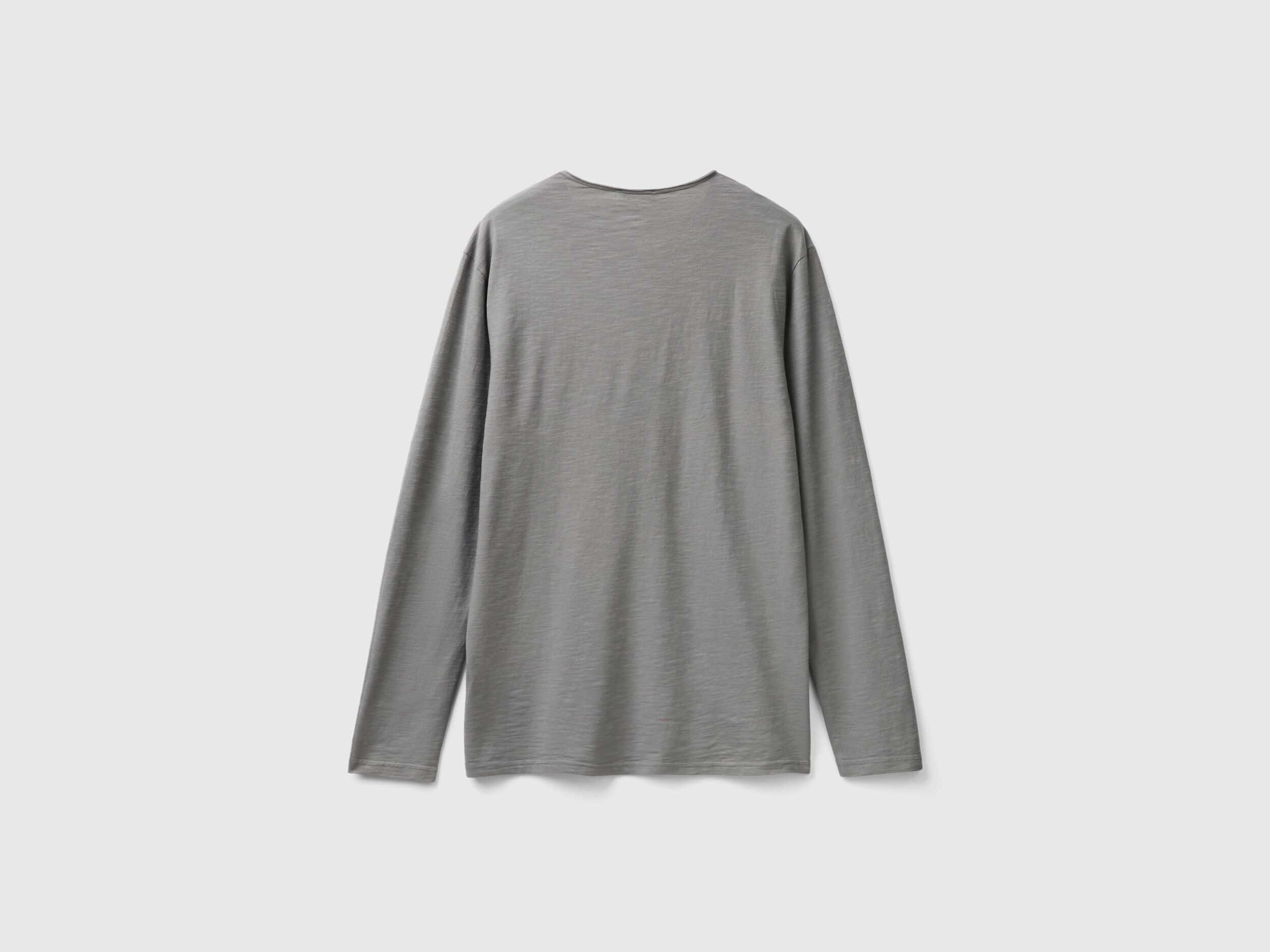 Benetton maglie cotone manica lunga hot sale