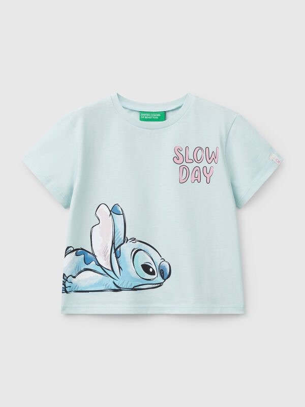 T-shirt Lilo & Stitch ©Disney in cotone Bambina