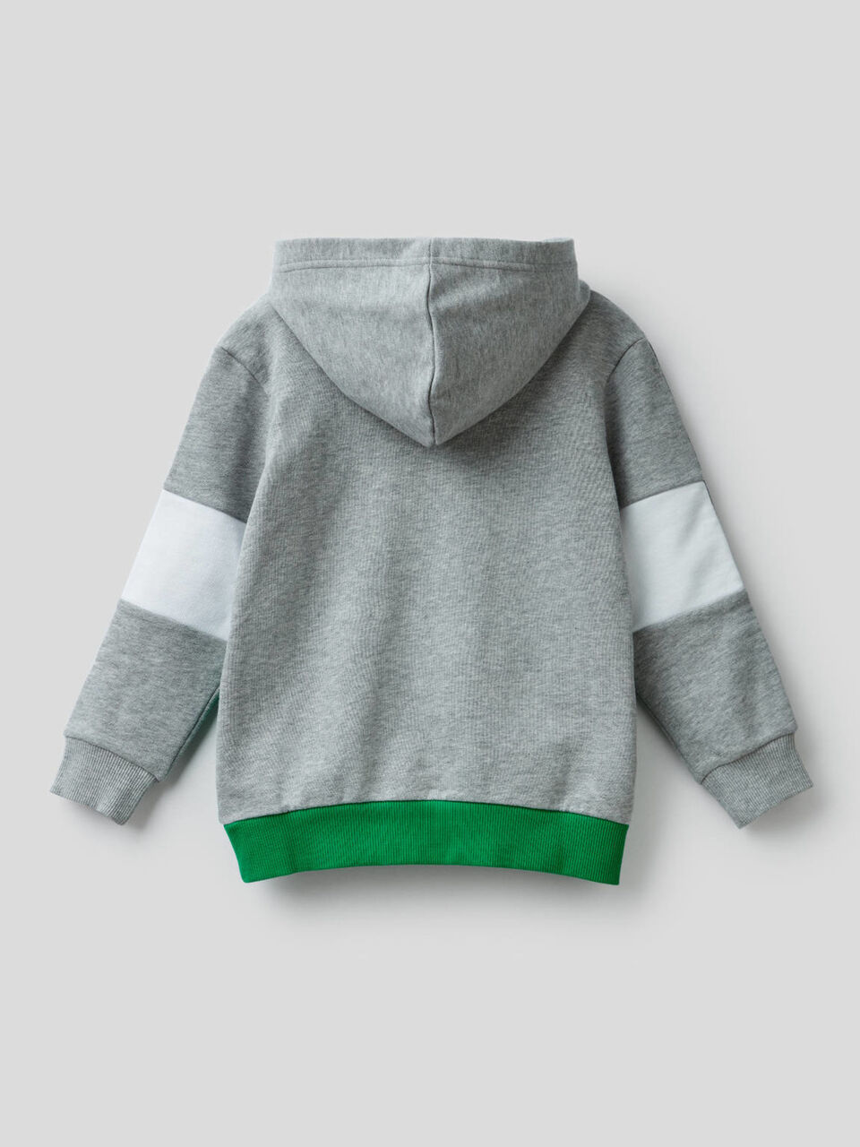 Felpa color block in puro cotone image number 2
