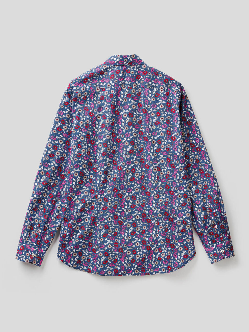 Camicia slim fit stampata image number 2
