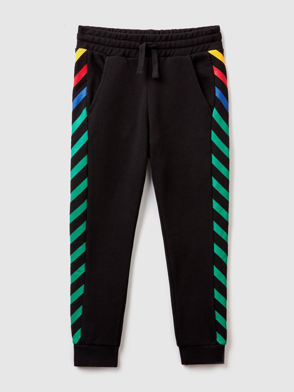 Pantaloni in felpa con stampa image number 1