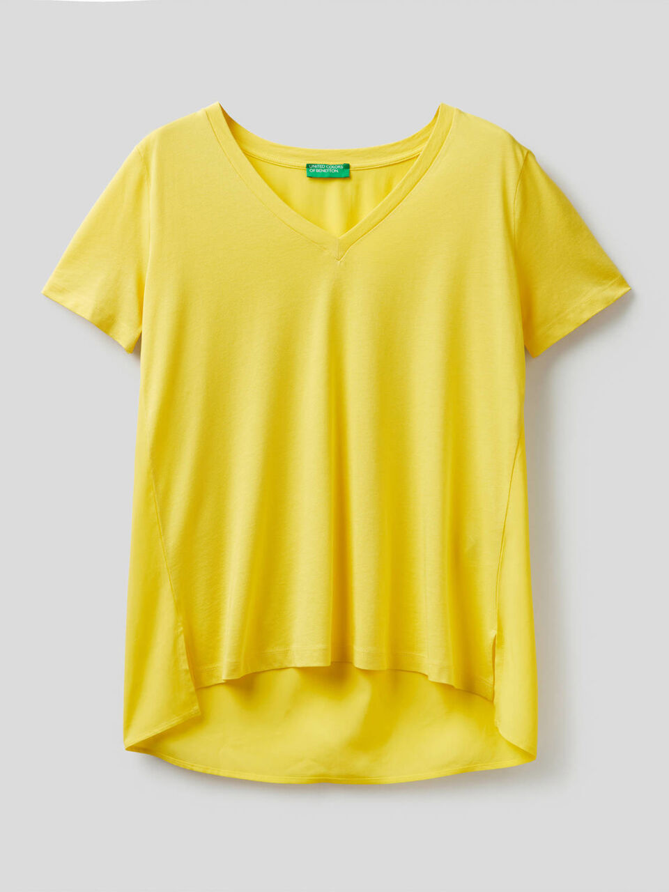 T-shirt con retro in viscosa image number 1
