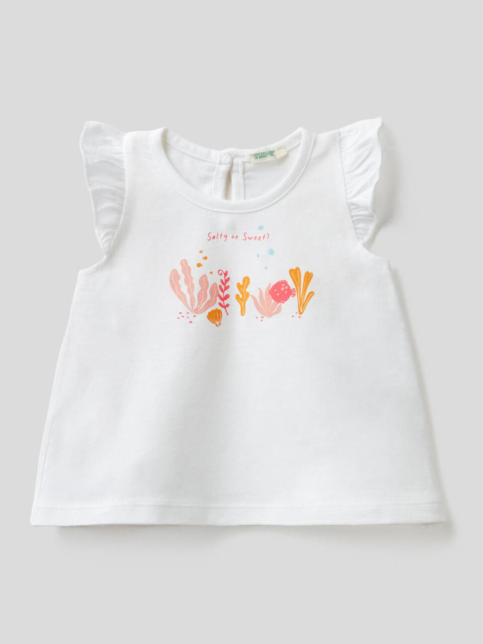 T-shirt con manica ad aletta image number 1