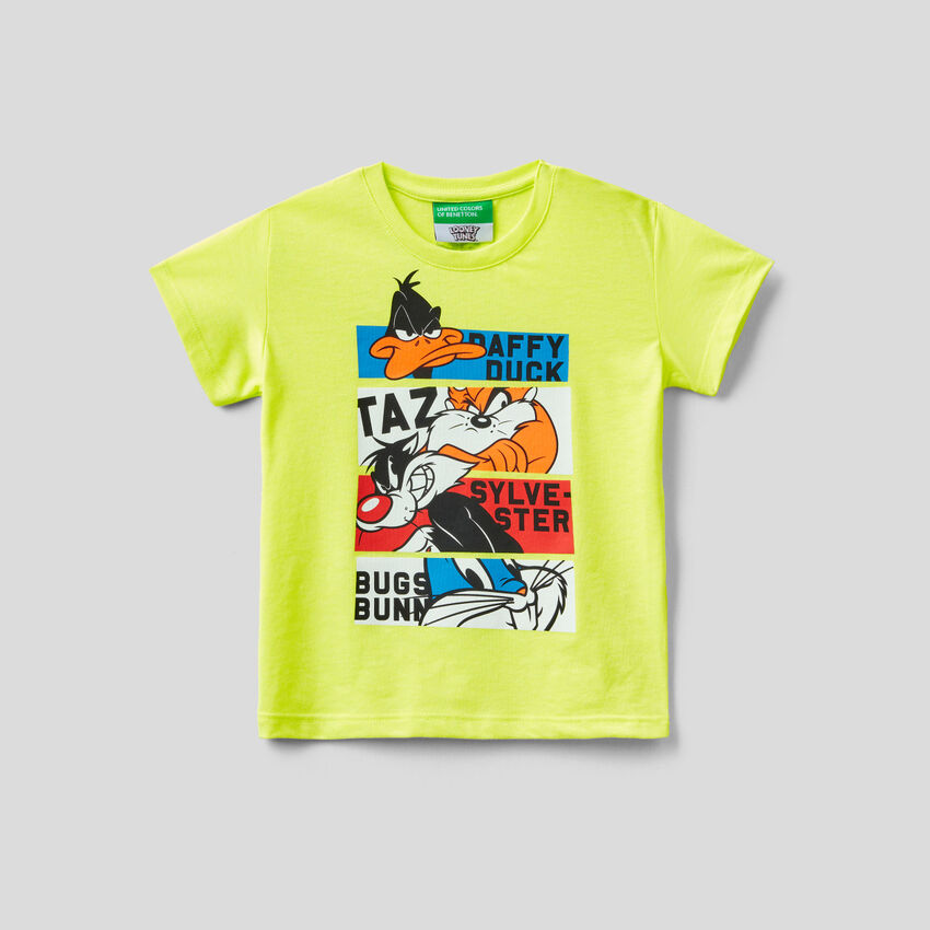 T-shirt con maxi stampa Looney Tunes