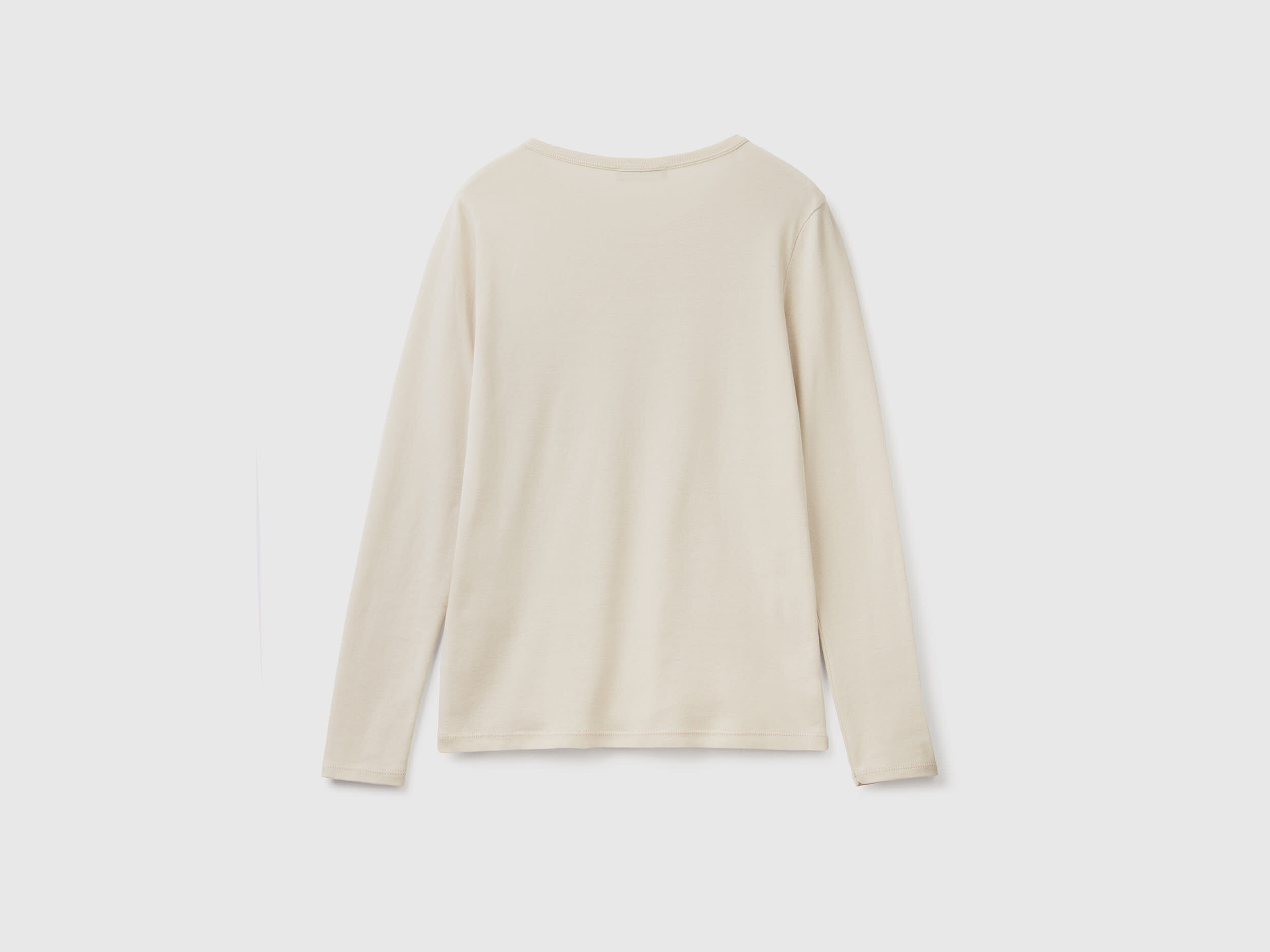 Maglie di cotone manica lunga benetton discount