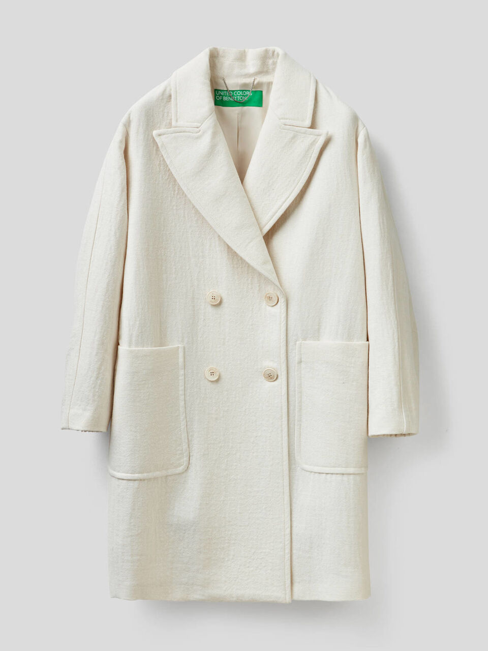 Cappotto in tessuto riciclato image number 1