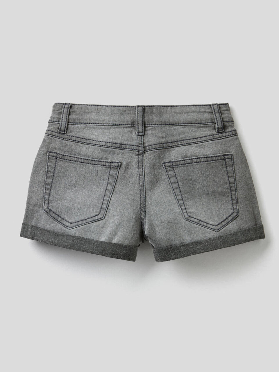 Shorts in cotone elasticizzato image number 2