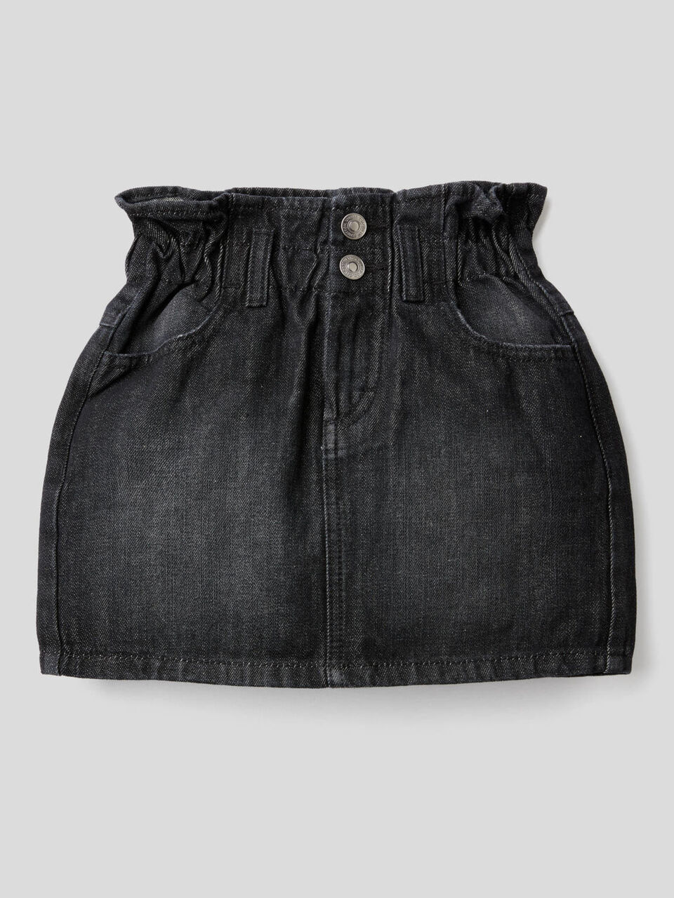 Gonna di jeans con vita arricciata image number 1