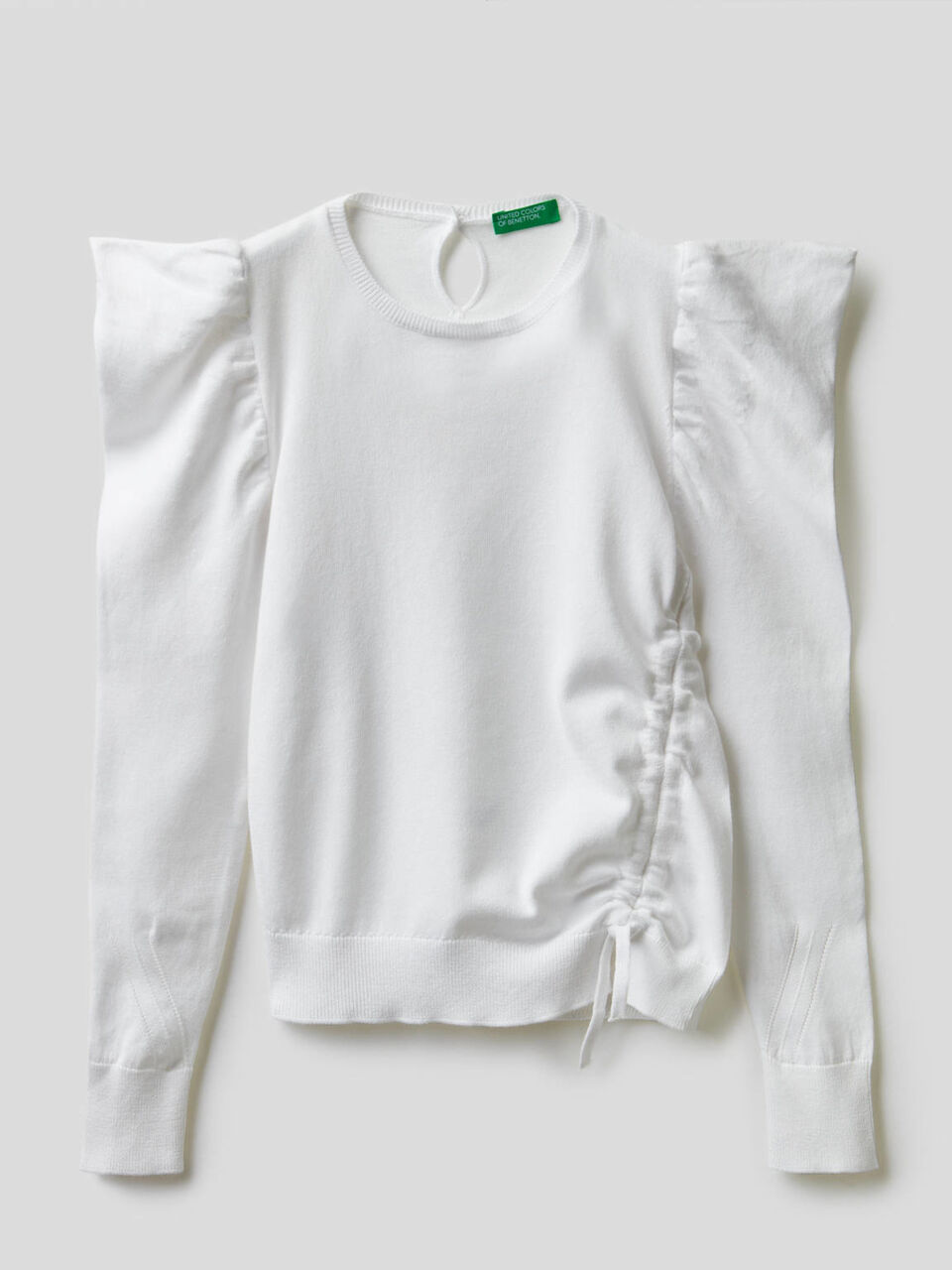 Maglia con drappeggio image number 1