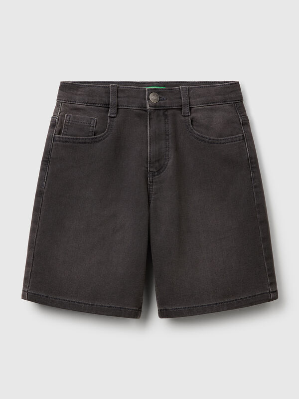Bermuda in denim elasticizzato Bambino