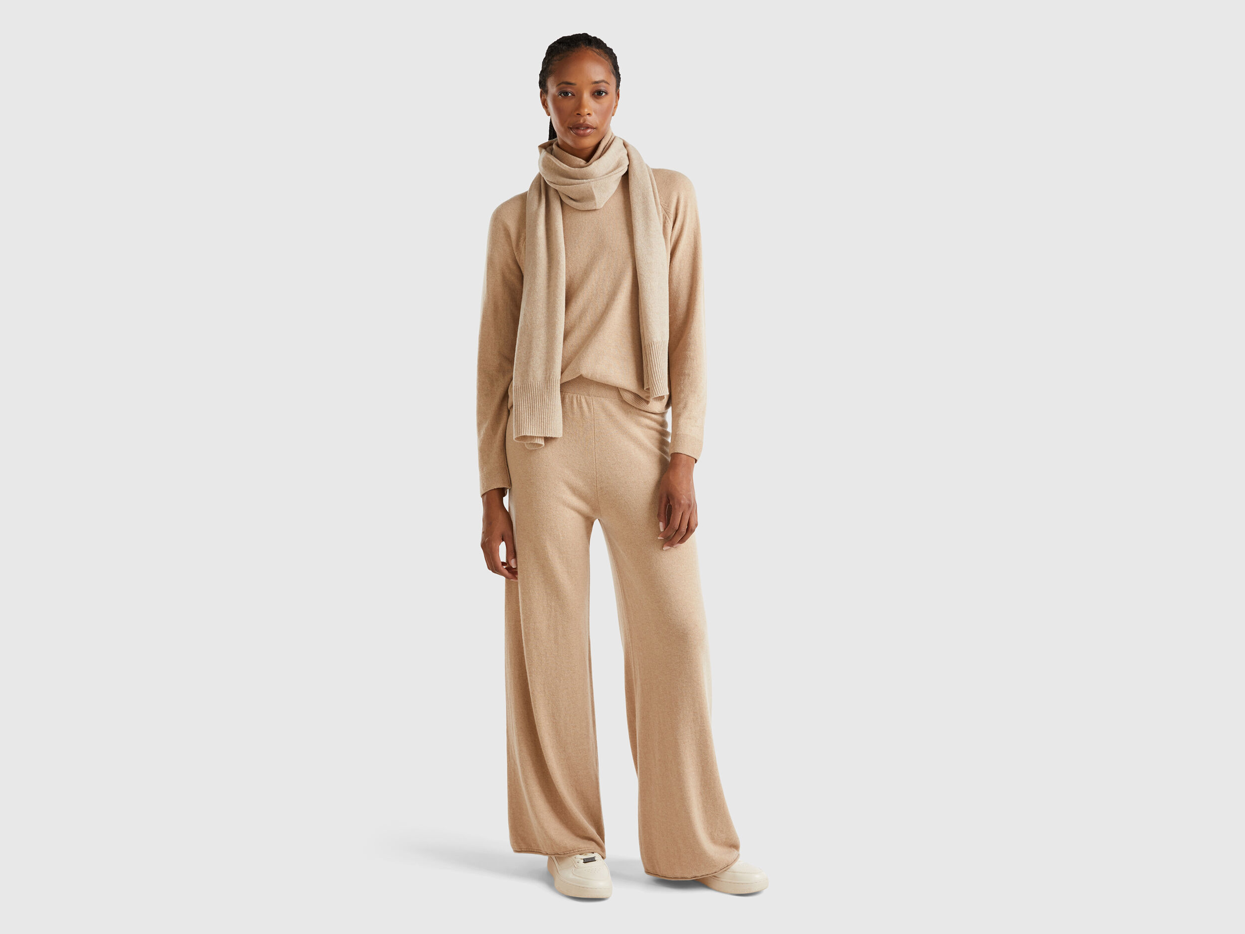 Pantaloni lana benetton sale