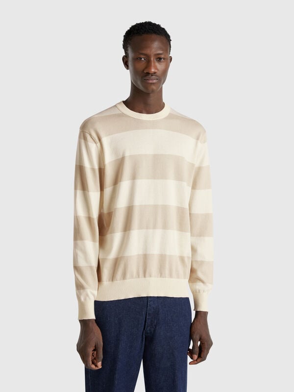 Maglione a righe Uomo