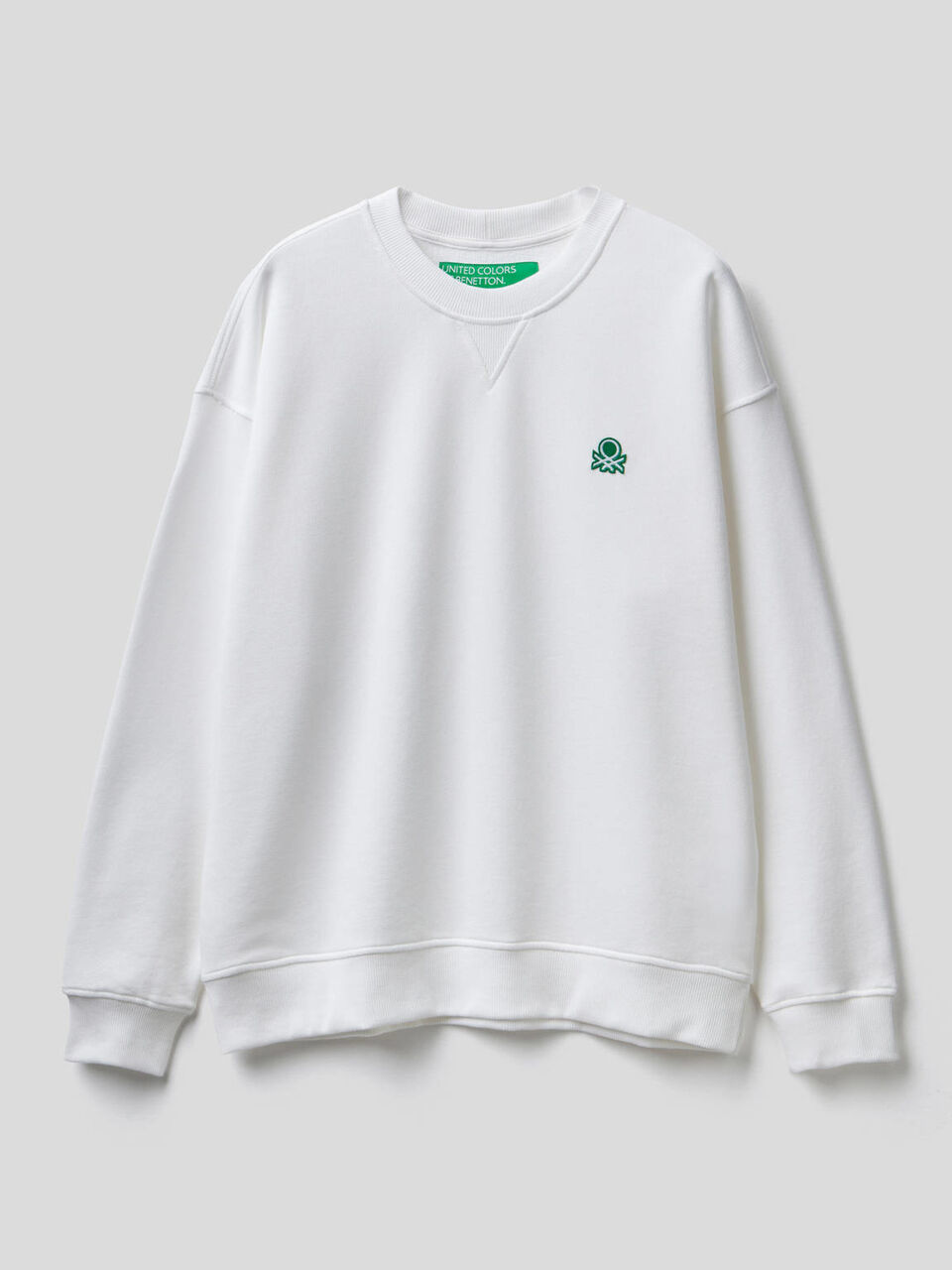 Felpa 100% cotone con logo applicato image number null