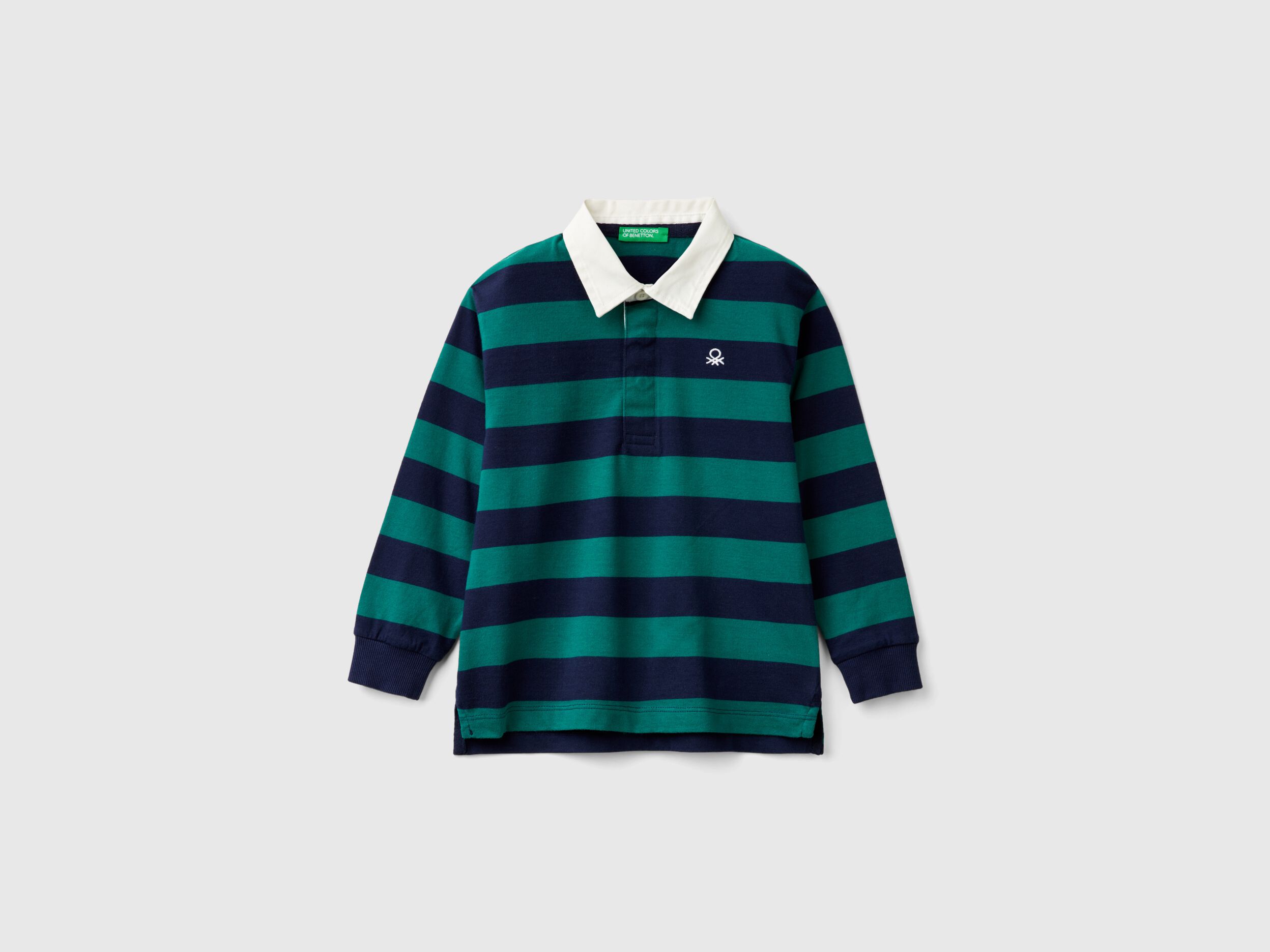 Polo bambino manica lunga benetton sale