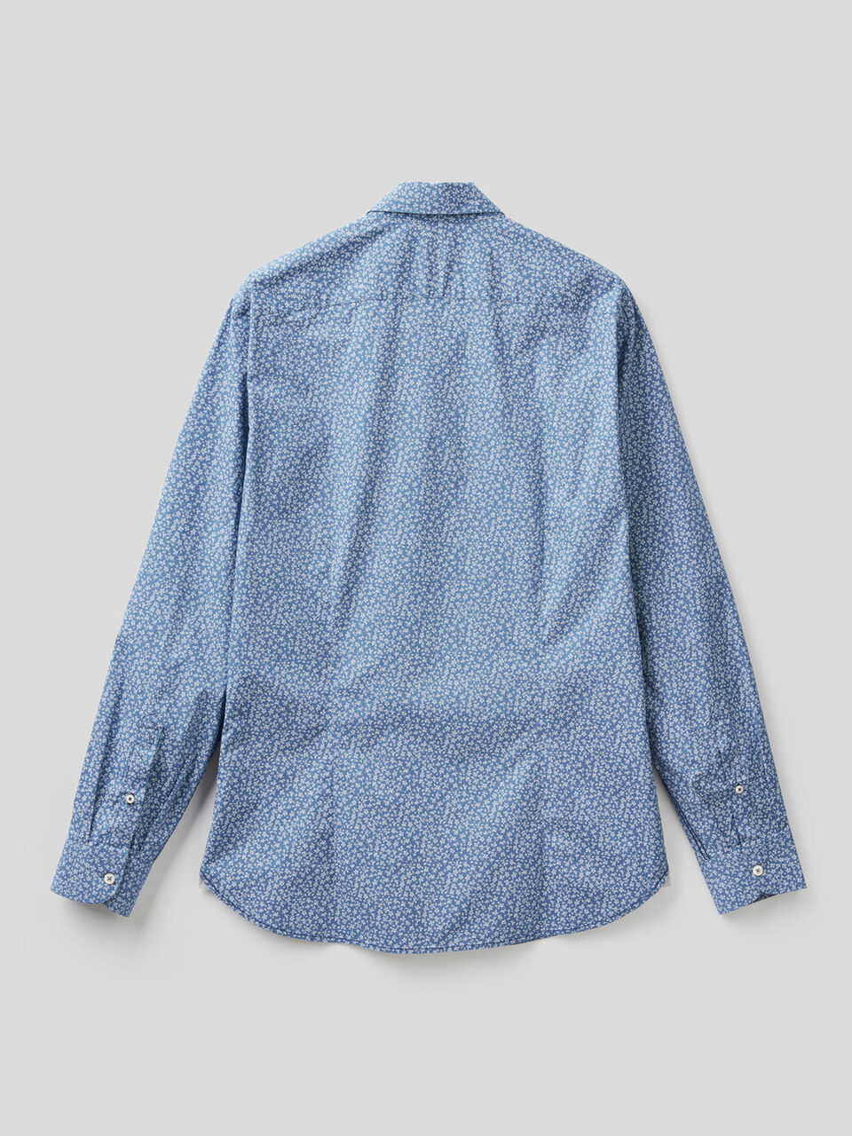 Camicia slim fit stampata image number 2