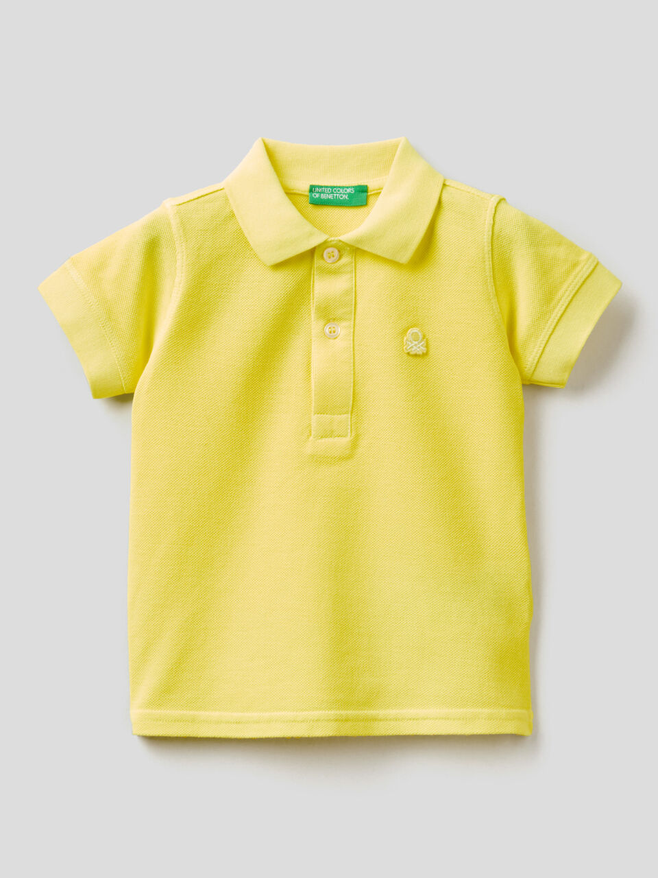 Polo fluo a manica corta image number 1