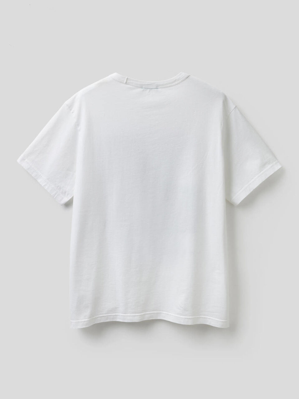 T-shirt con stampa in cotone biologico image number 2