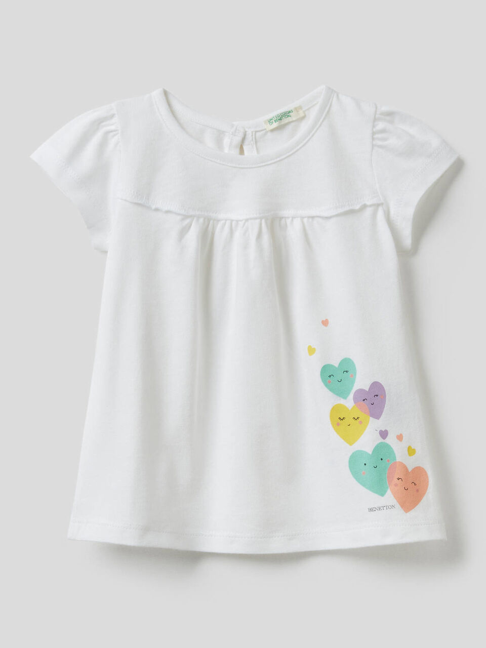 T-shirt in cotone biologico con stampa image number 1