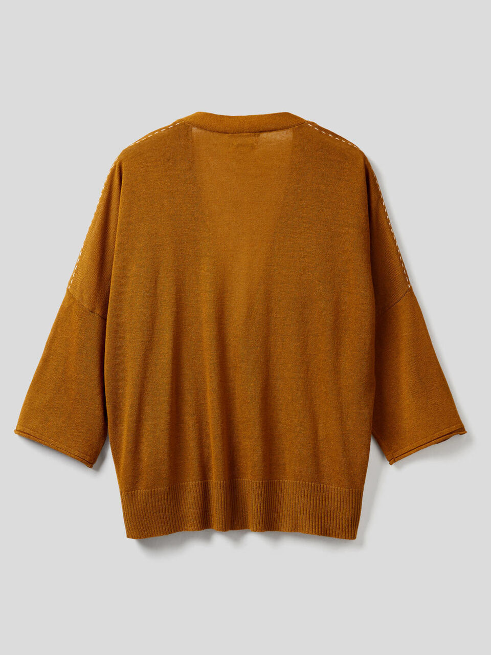 Cardigan con scollo a V image number 2