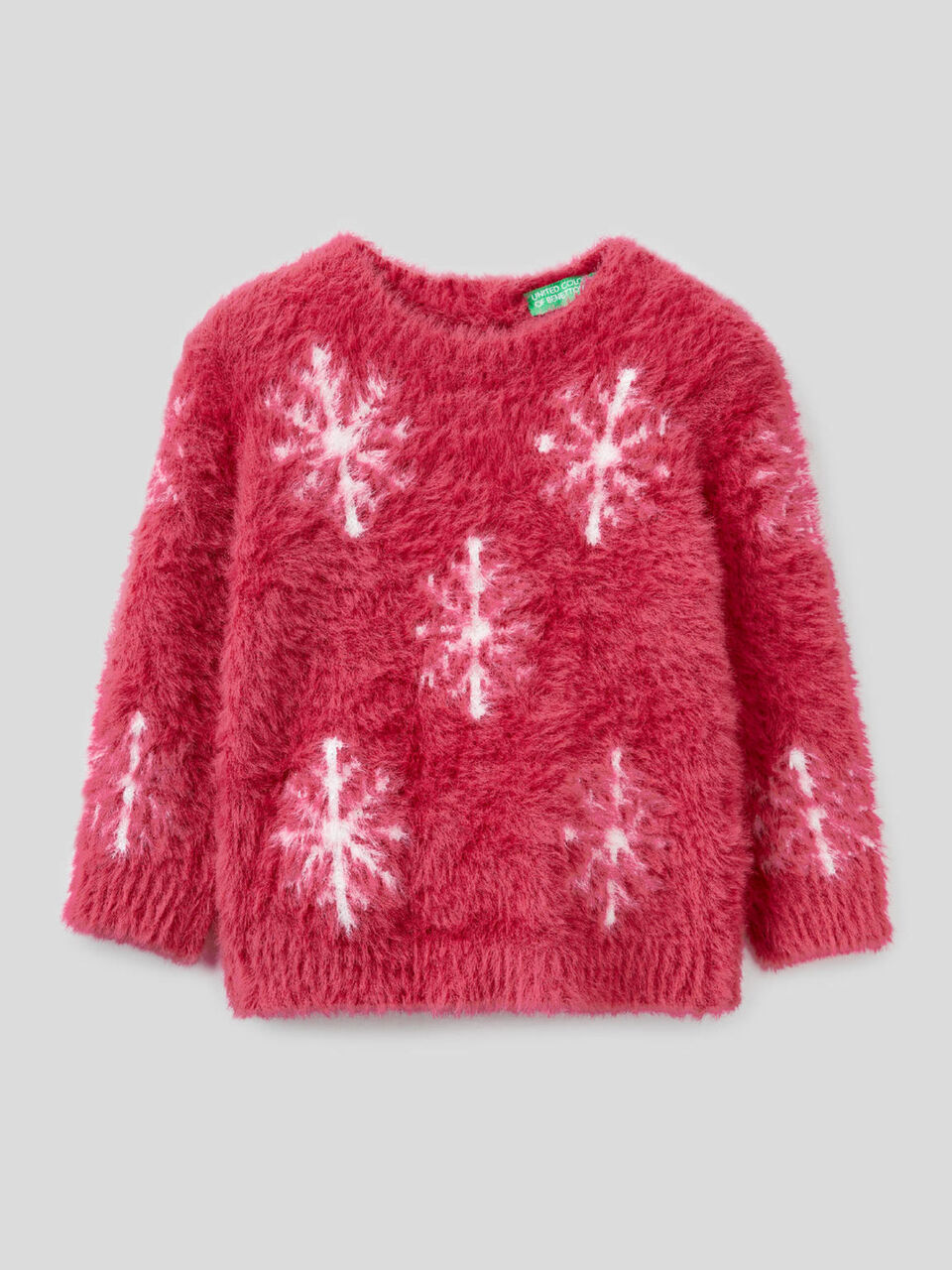 Maglia fantasia cristalli di neve image number 1