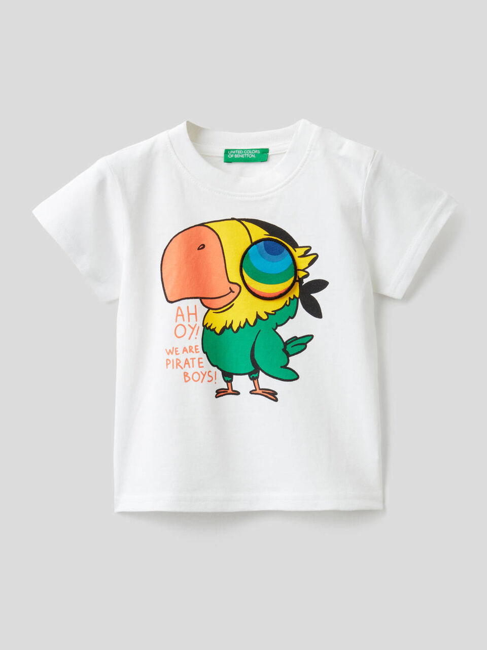 T-shirt in cotone con stampa image number 1