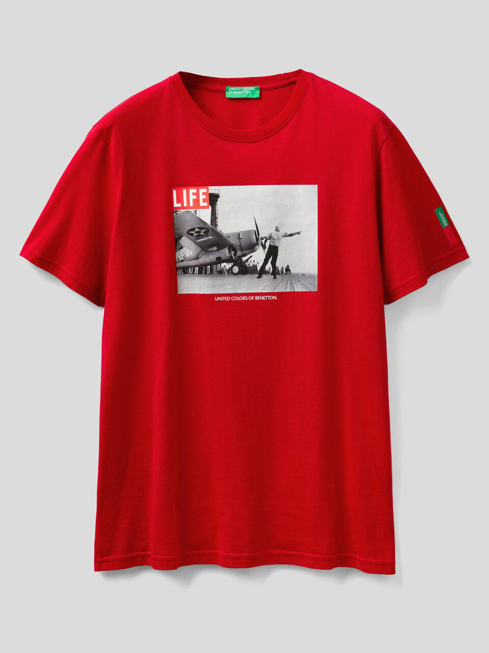 T-shirt Life in 100% cotone biologico image number 1