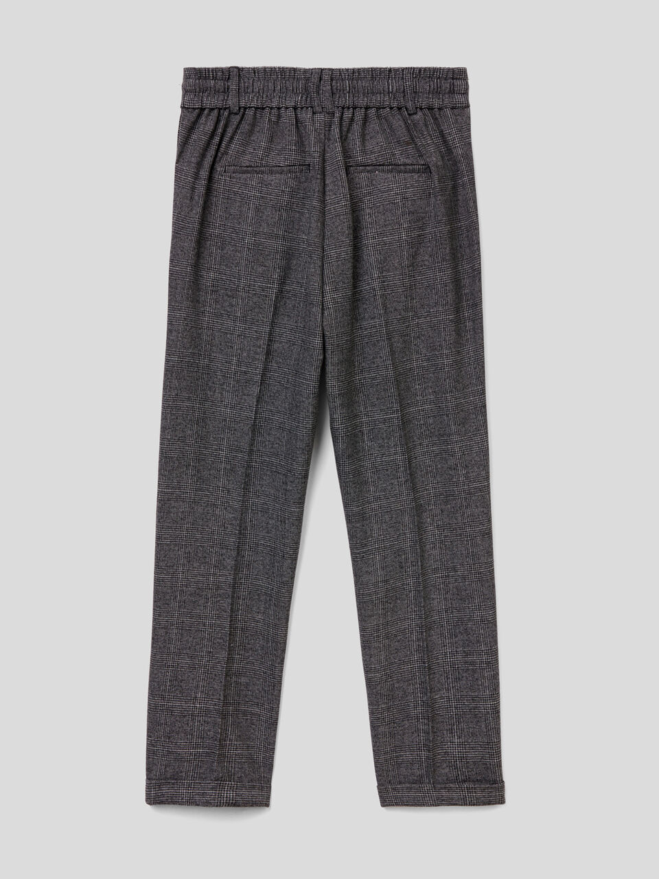 Pantaloni fantasia con elastico in vita image number 2