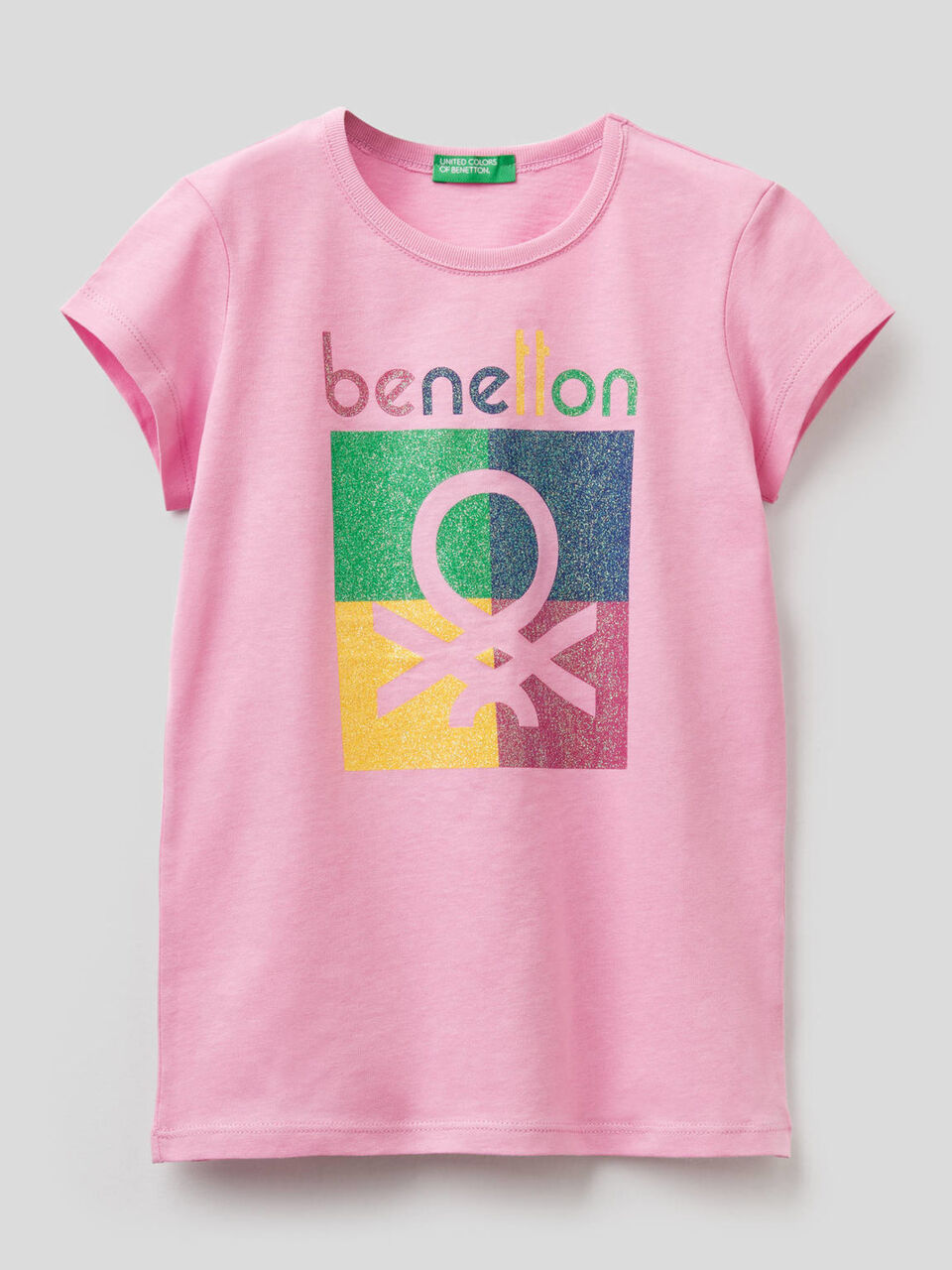 T-shirt in puro cotone con stampa image number 1