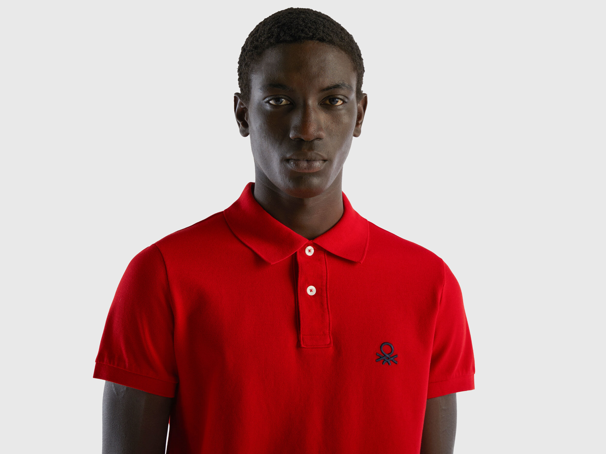 Polo top rossa uomo
