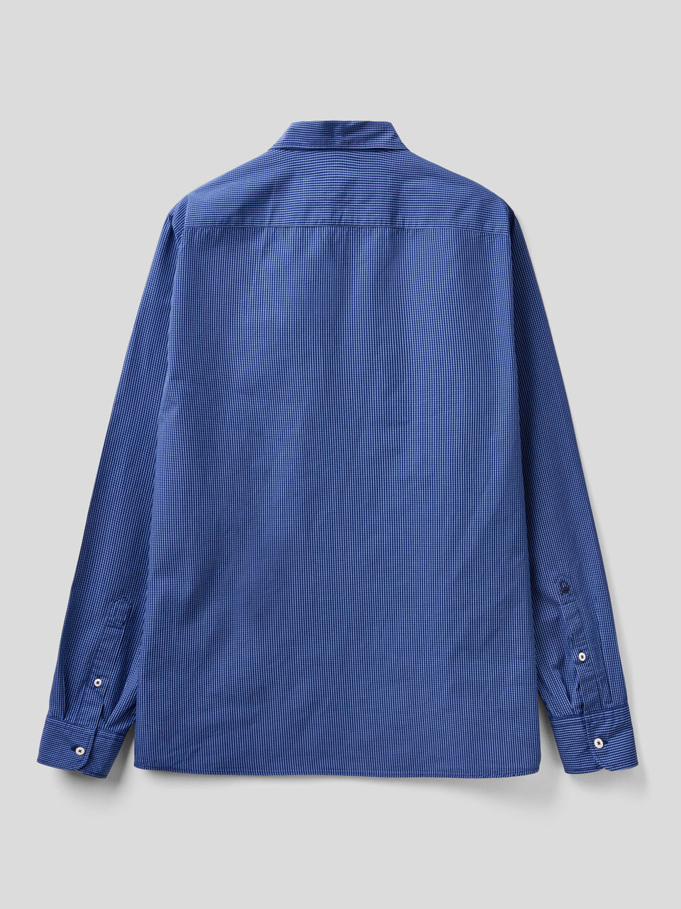 Camicia slim fit in cotone tinto filo image number 2
