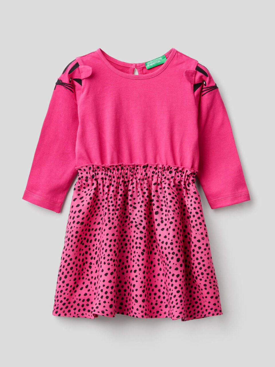 Vestito con gonna fantasia image number 1
