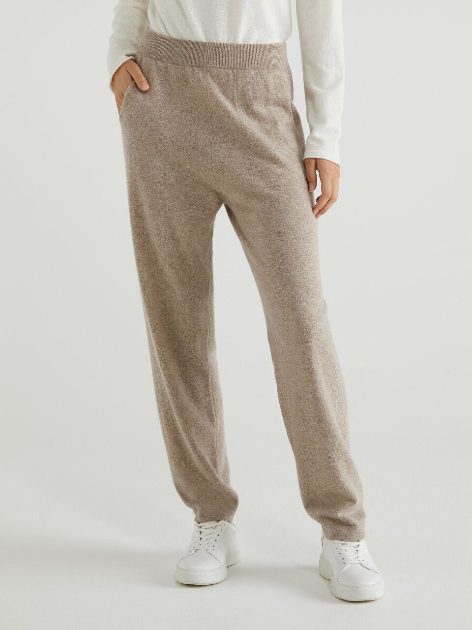 completo pantaloni lana donna